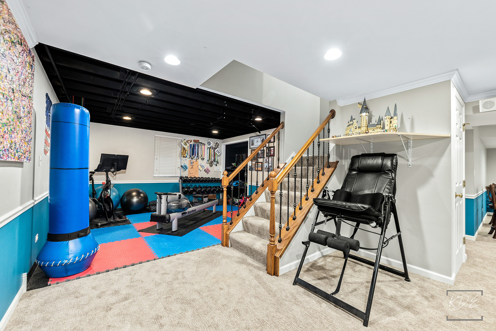 731 Gateshead Drive Naperville, IL 60565 - Photo 36 of 51 a bedroom with furniture and air hockey table