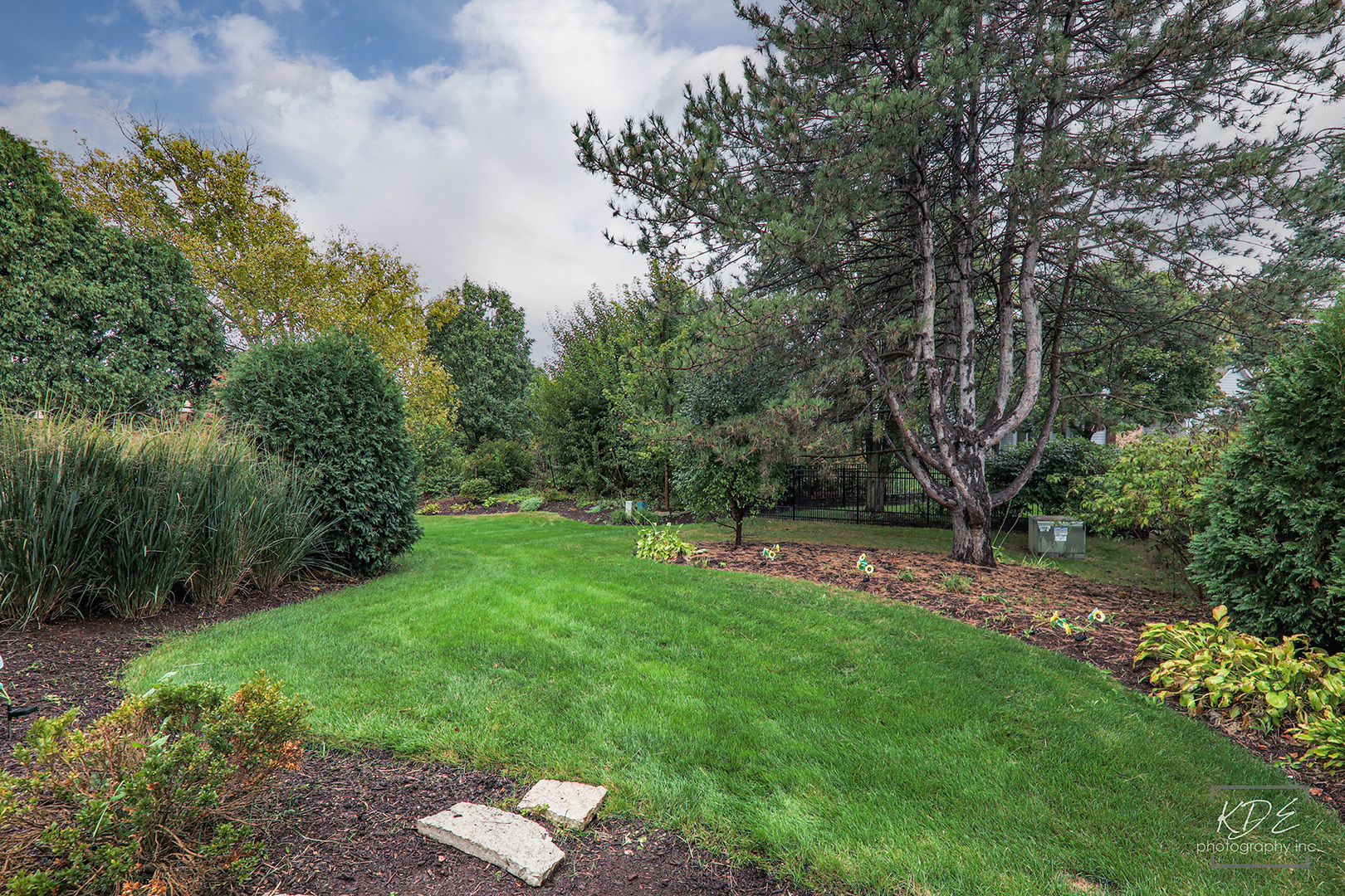731 Gateshead Drive Naperville, IL 60565 - Photo 42 of 51 a view of a backyard with large trees