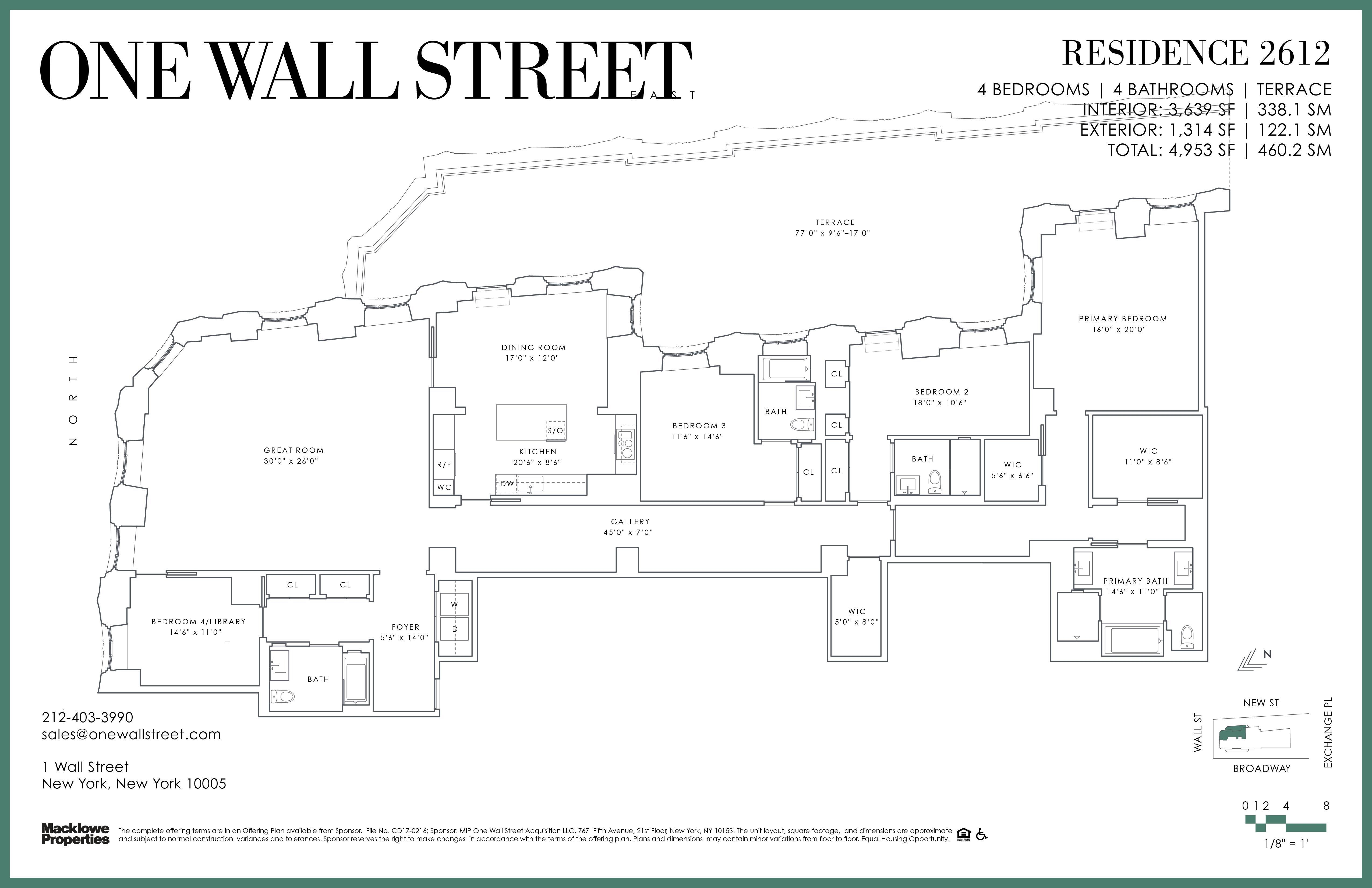 1 Wall Street, Unit 2612 Manhattan, NY 10005 - Photo 16 of 16