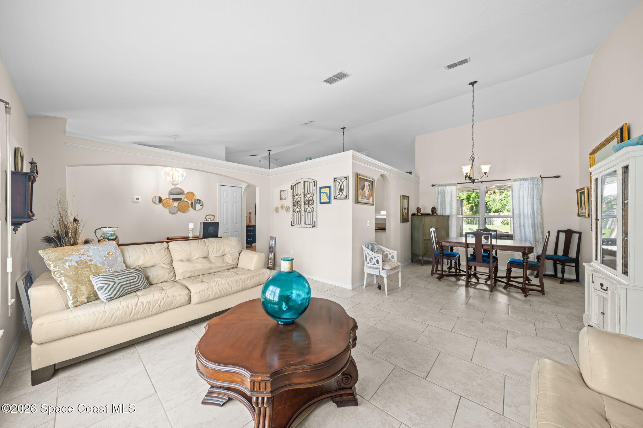 1168 Winding Meadows Road Rockledge, FL 32955 - Photo 21 of 46 Living/Dining area