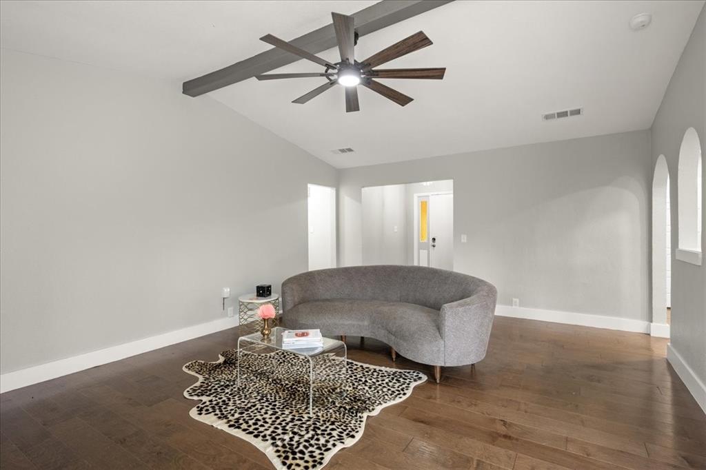 1405 Timberline Drive Benbrook, TX 76126 - Photo 5 of 26 a living room with furniture and a rug