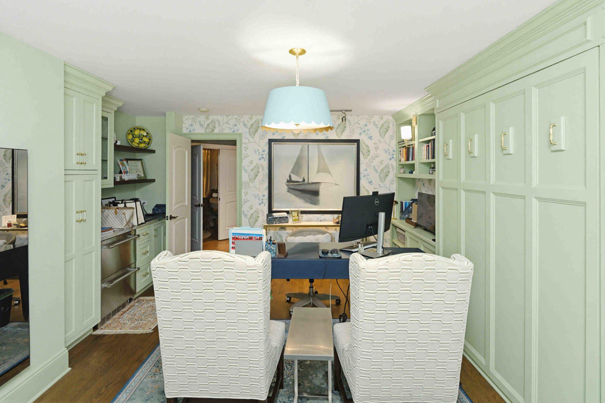 2244 Deer Path Road Huntingdon Valley, PA 19006 - Photo 10 of 95 Workspace with built in bookshelves.