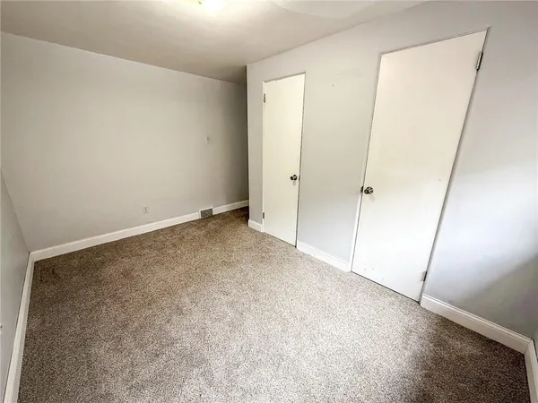 a view of empty room