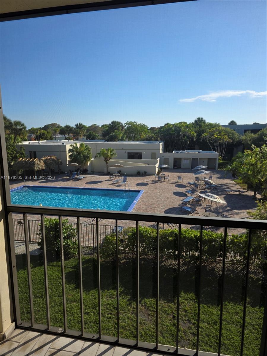 8015 Southwest 107th Avenue, Unit 313 Miami, FL 33173 - Photo 16 of 43 VIEW FROM LIVING ROOM