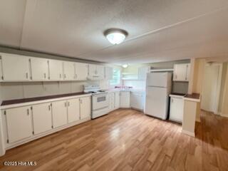 1581 Snapper Street Southwest Shallotte, NC 28470 - Photo 12 of 22 Kitchen with stove, stove vent, refrigerator and dishwasher.