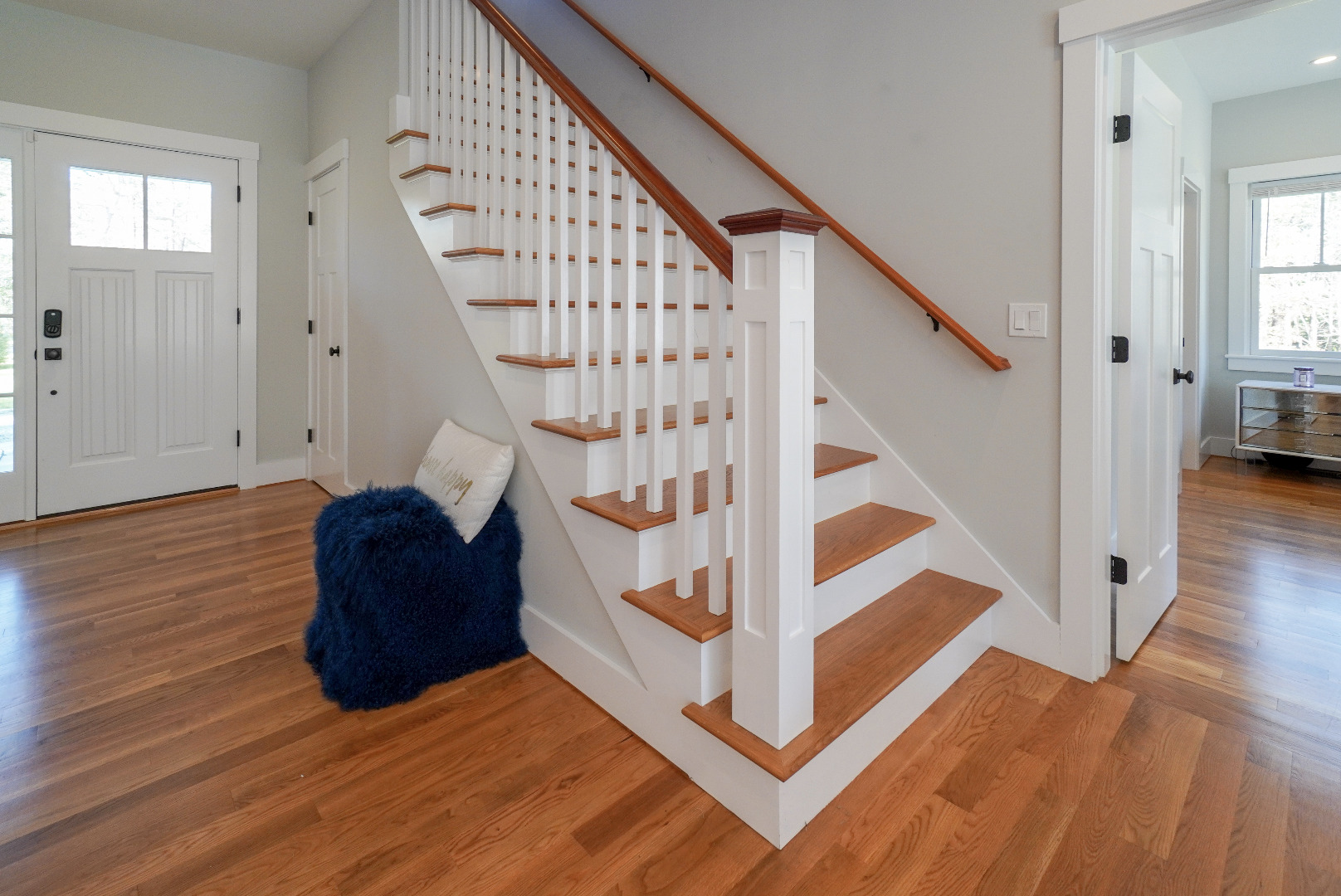 3 Sengekontacket Road Oak Bluffs, MA 02557 - Photo 16 of 34 a view of entryway and hall with wooden floor