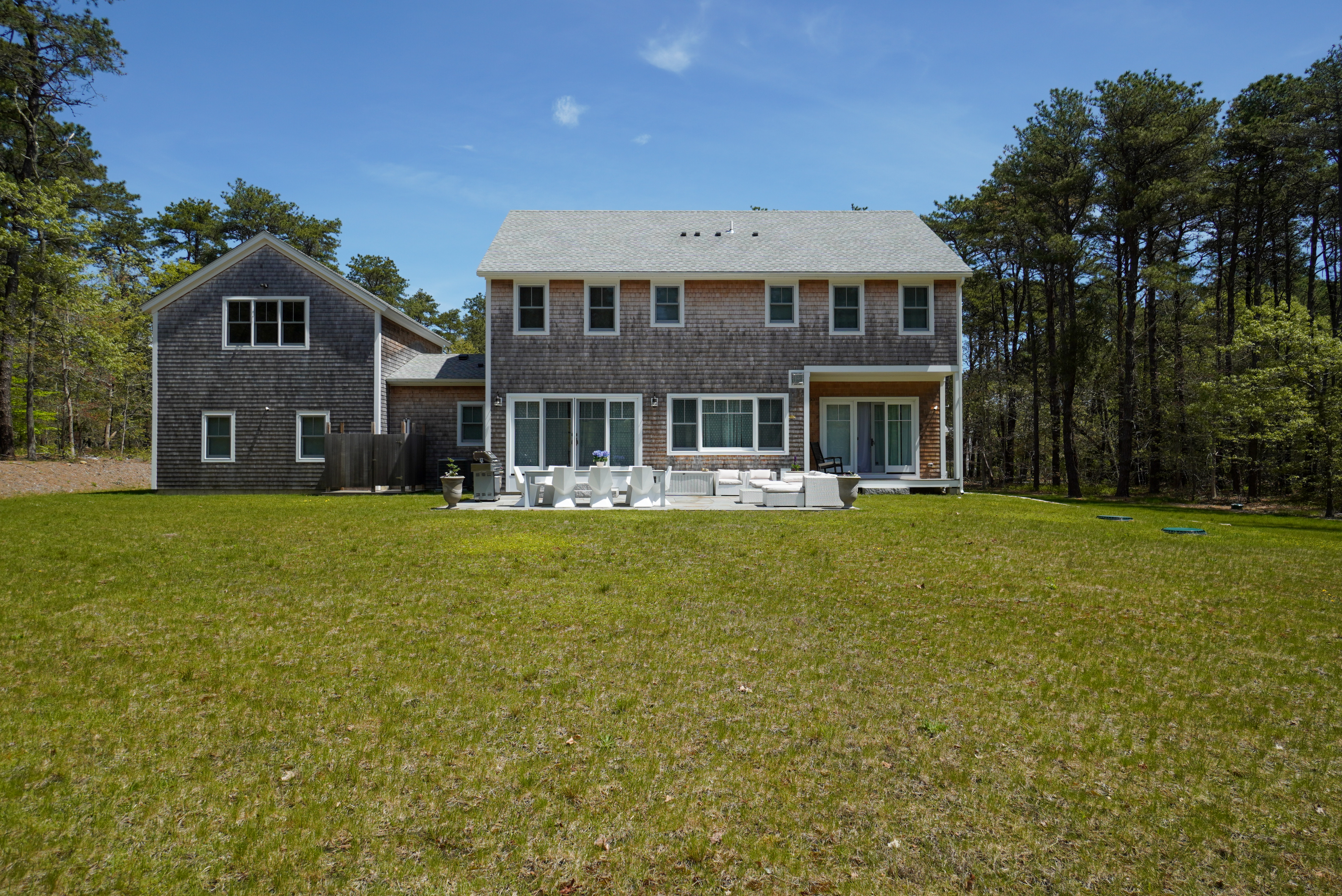 3 Sengekontacket Road Oak Bluffs, MA 02557 - Photo 34 of 34 a front view of a house with a yard