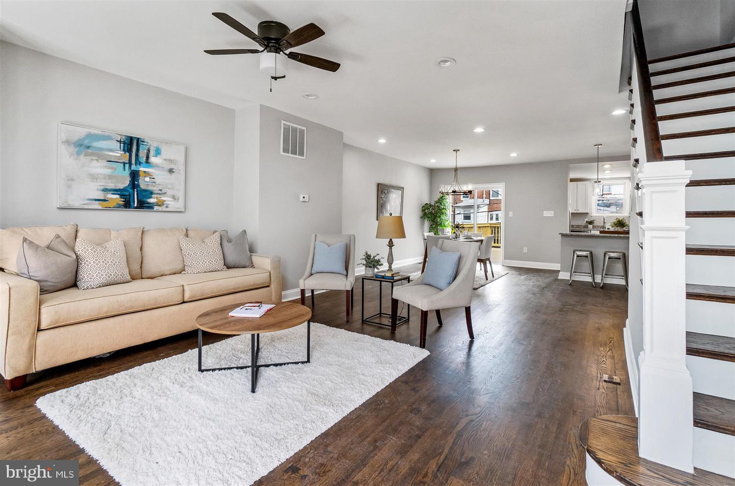 3609 Elkader Road Baltimore, MD 21218 - Photo 35 of 35 Main Level Open Floor Plan