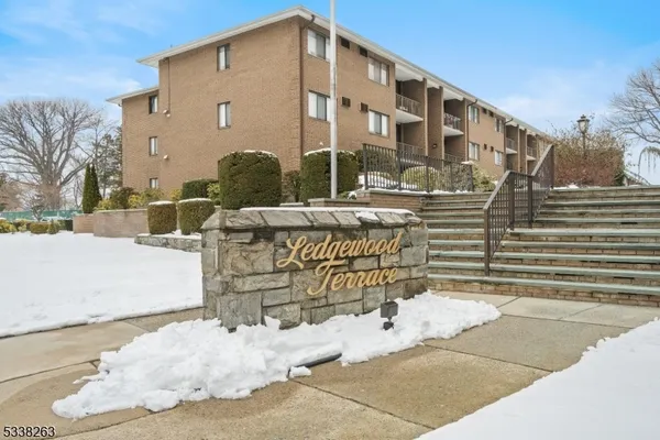 a front view of a building