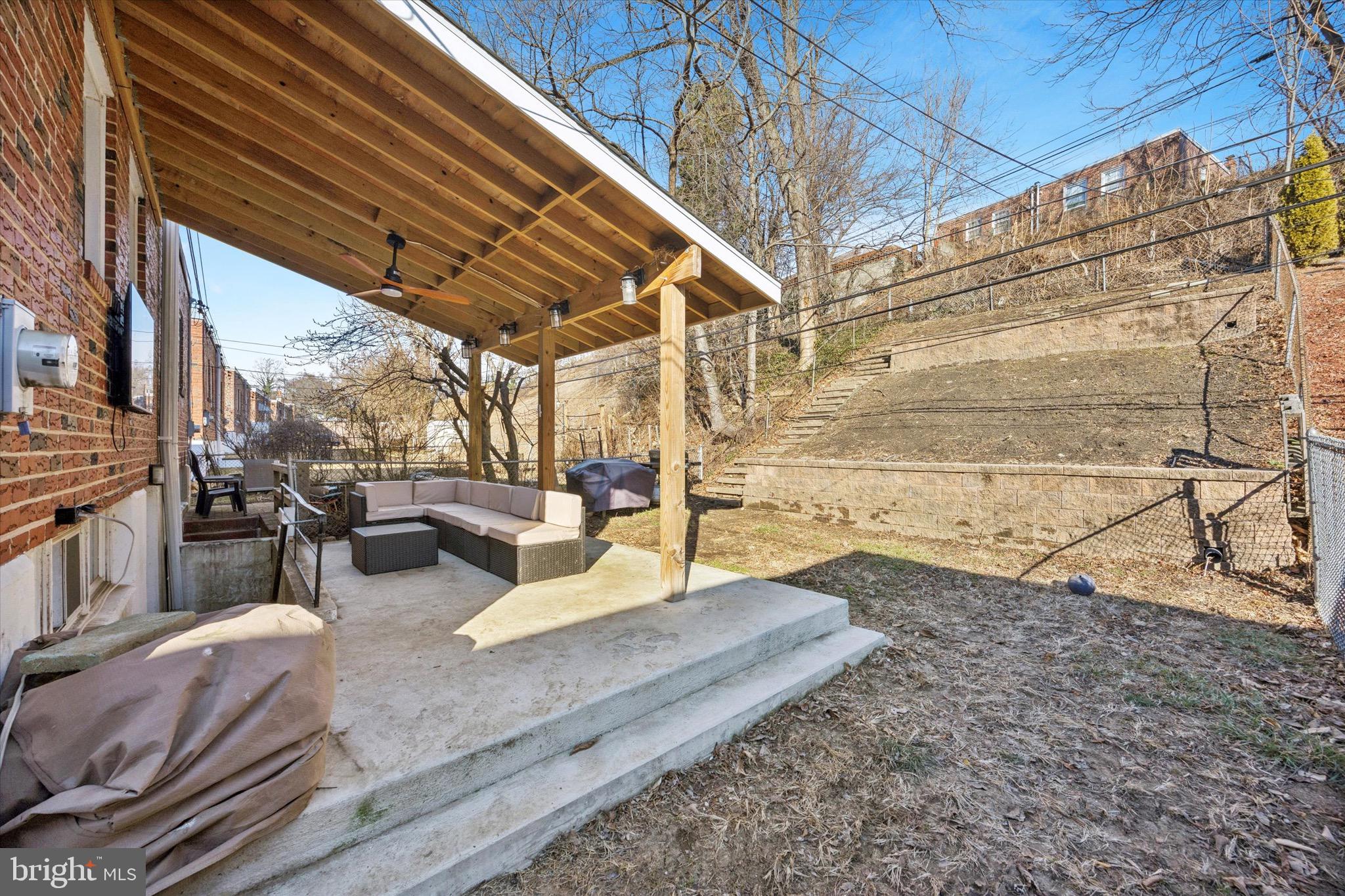 7025 Valley Avenue Philadelphia, PA 19128 - Photo 24 of 25 a view of a backyard with sitting area