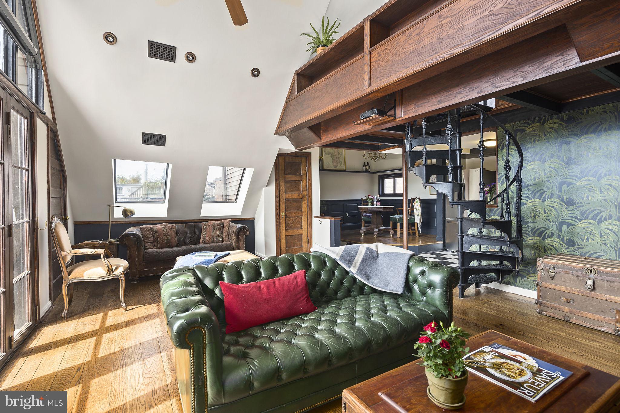 1624 U Street Northwest, Unit 400 Washington, DC 20009 - Photo 9 of 33 Handcrafted local red wormy oak hardwood floors