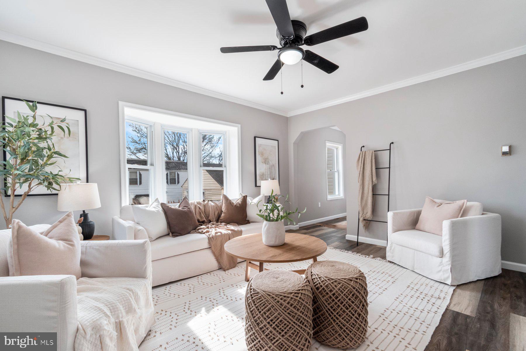 4 North Point Terrace Baltimore, MD 21222 - Photo 2 of 32 a living room with furniture and a large window