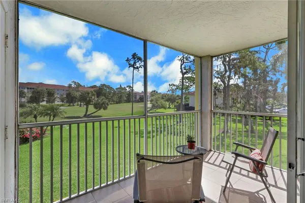 a view of a city from a balcony