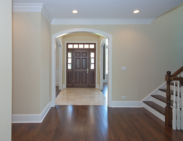 420 Washington Street Glenview, IL 60025 - Photo 2 of 17 an empty room with wooden floor and a window