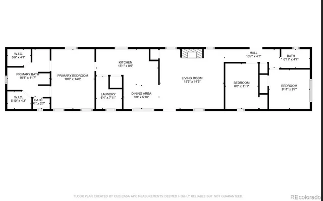 a picture of a floor plan