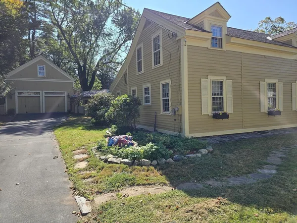 a view of a small house