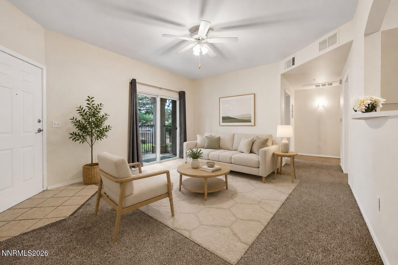 6850 Sharlands Avenue, Unit 1132 Reno, NV 89523 - Photo 2 of 30 Living room Virtually Staged