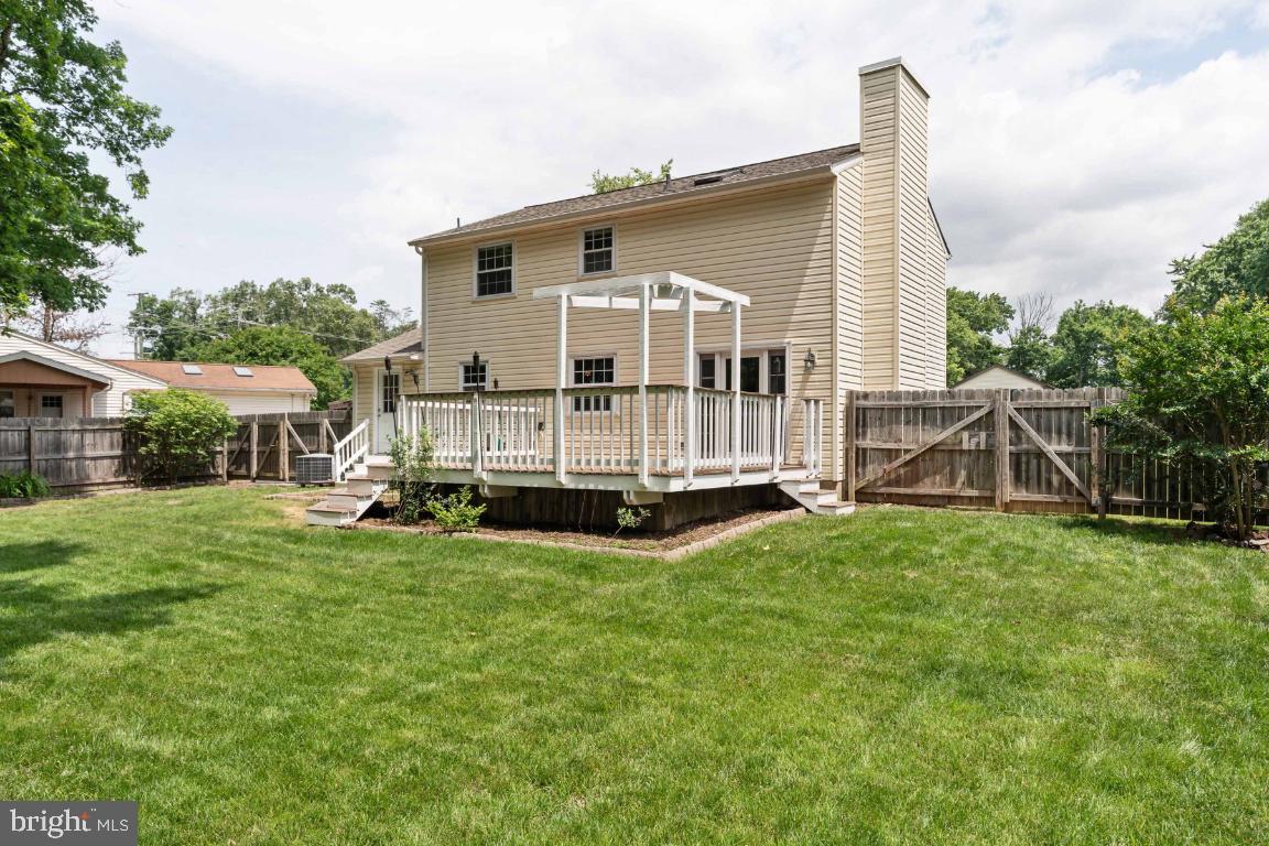 4533 Cub Run Road Chantilly, VA 20151 - Photo 37 of 41 Rear Exterior Fully Fenced