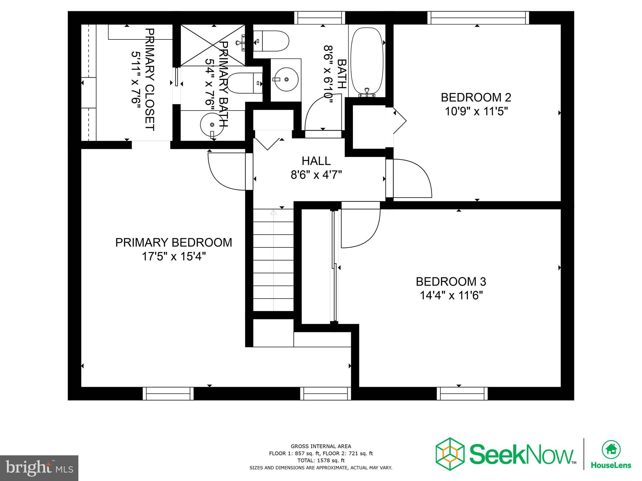 4533 Cub Run Road Chantilly, VA 20151 - Photo 40 of 41 Upper Level Plan