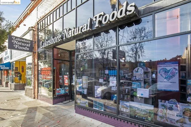a view of a car parked in front of a building