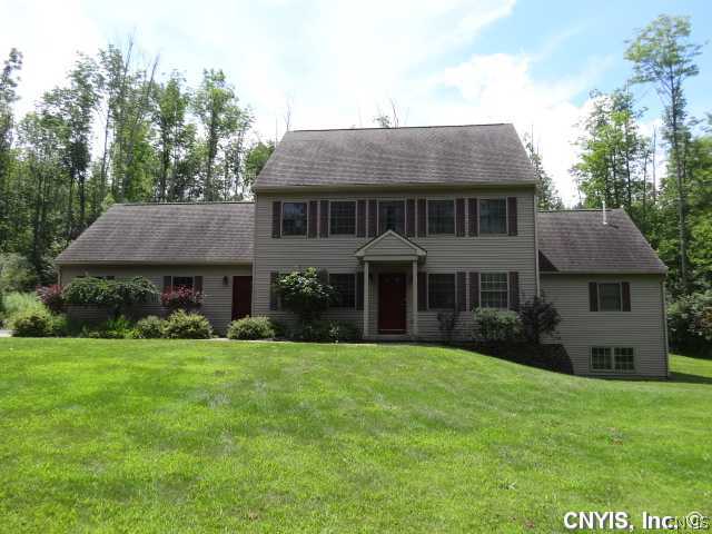 7160 Bonney Hill Road Hamilton, NY 13346 - Photo 1 of 1 Exterior Front Handsome Colonial offers back door