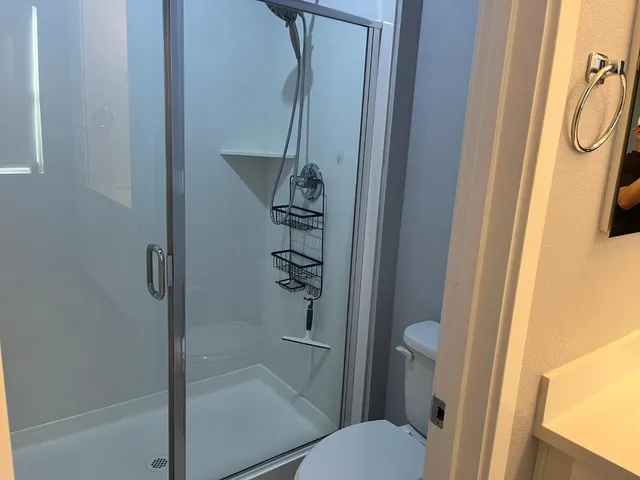 a view of front door with utility room