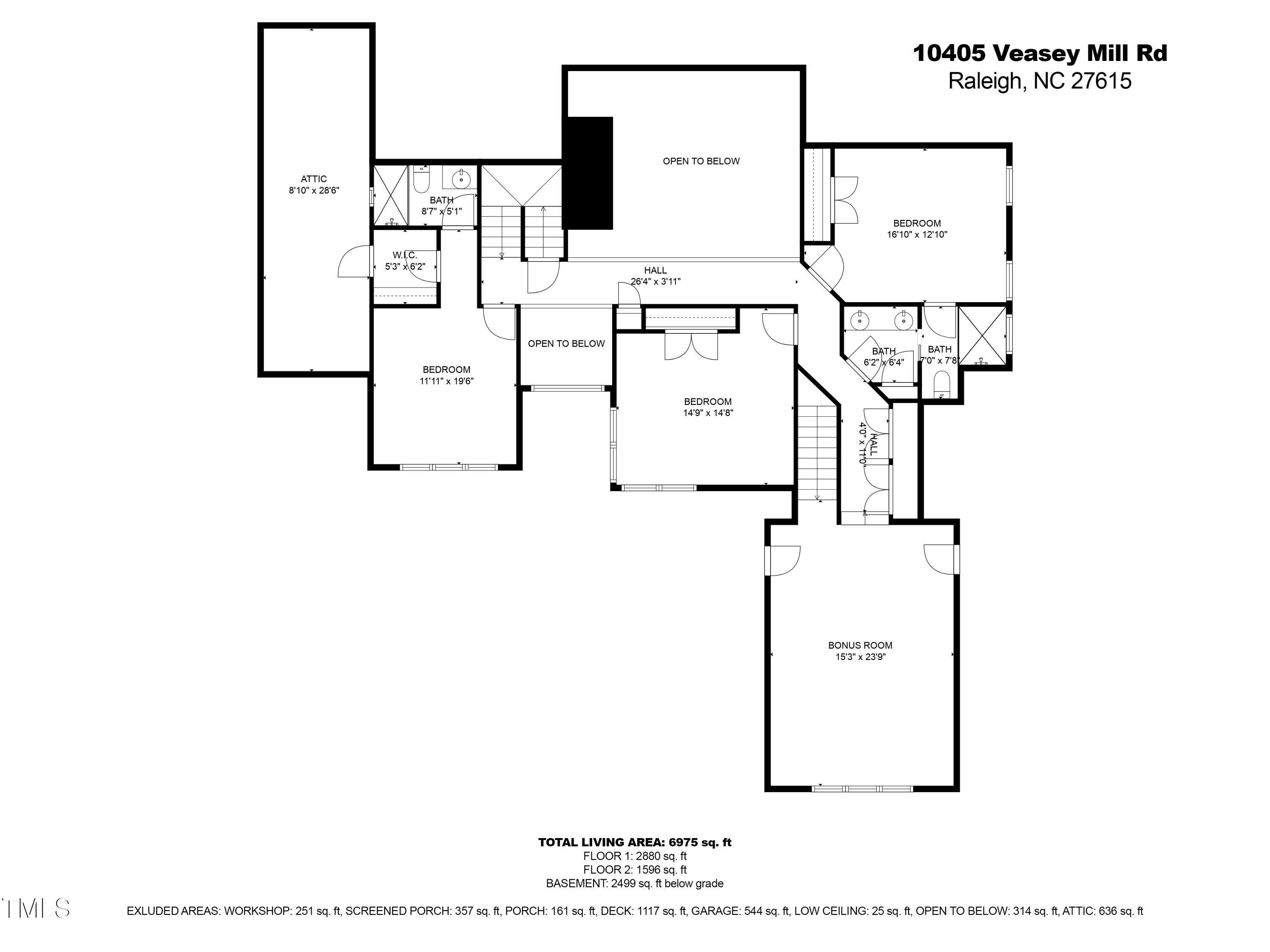 10405 Veasey Mill Road Raleigh, NC 27615 - Photo 92 of 94 5-Second Floor