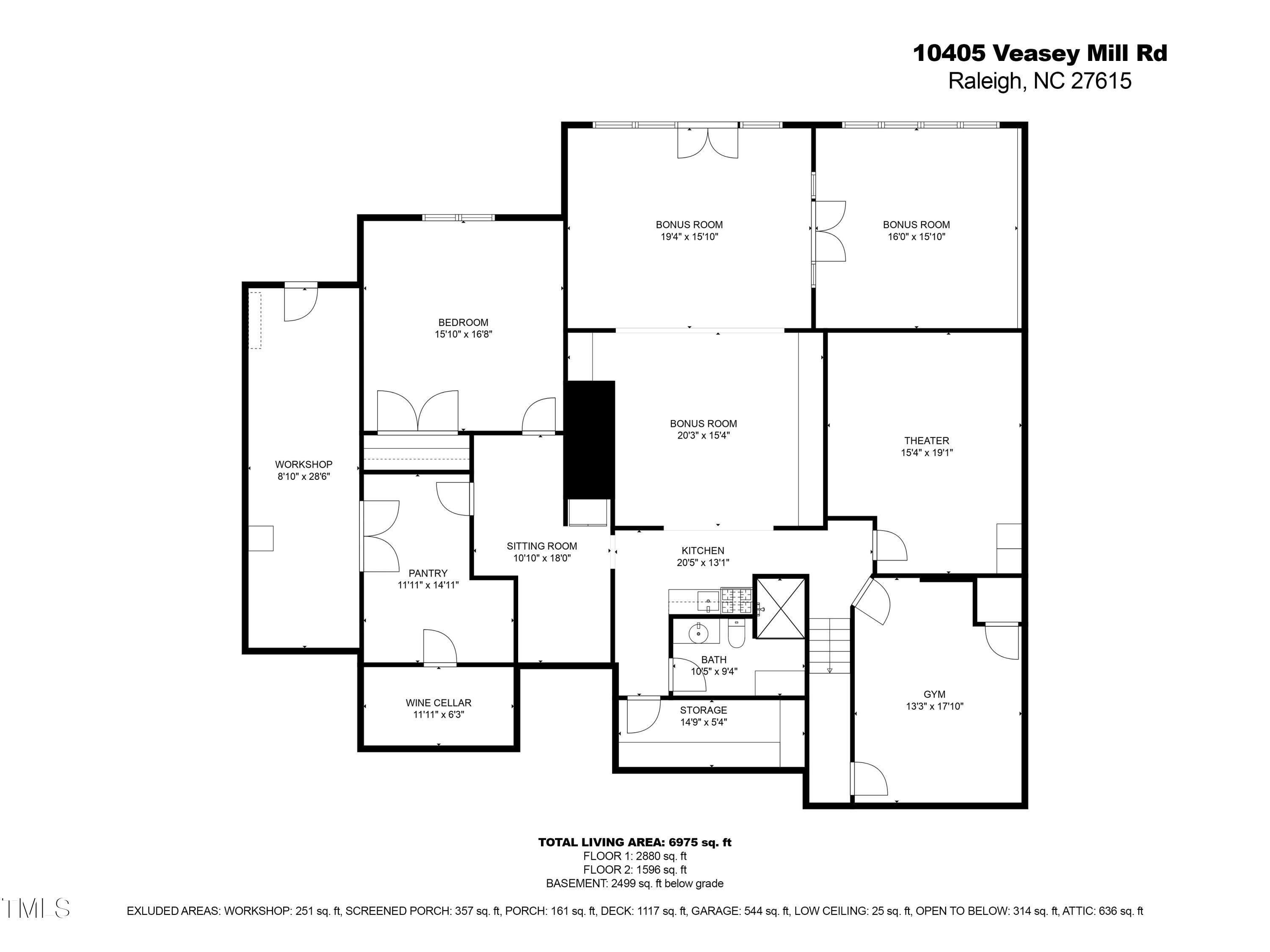 10405 Veasey Mill Road Raleigh, NC 27615 - Photo 93 of 94 4-Below Grade Basement