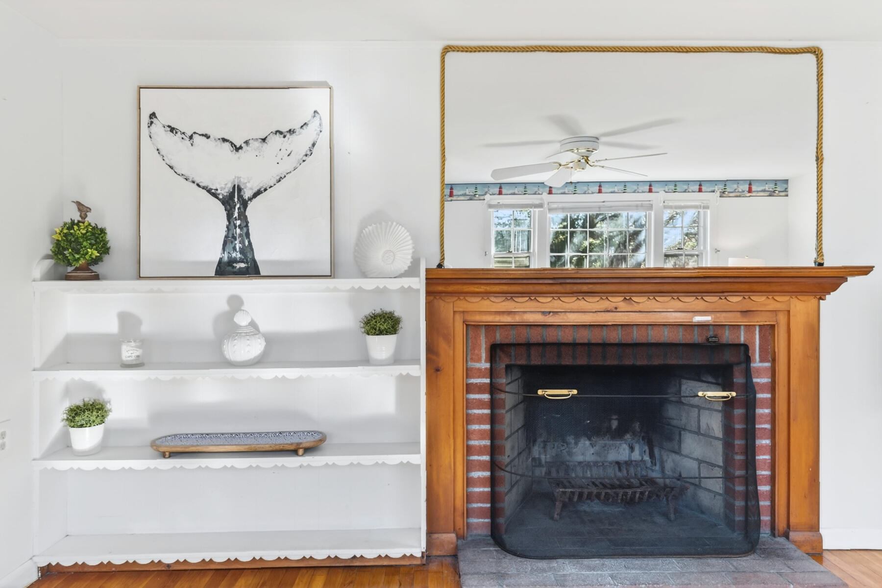 268 Trotting Park Road West Dennis, MA 02670 - Photo 4 of 35 Wood Burning Fireplace