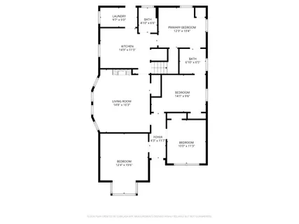 a picture of a bench in front of a building