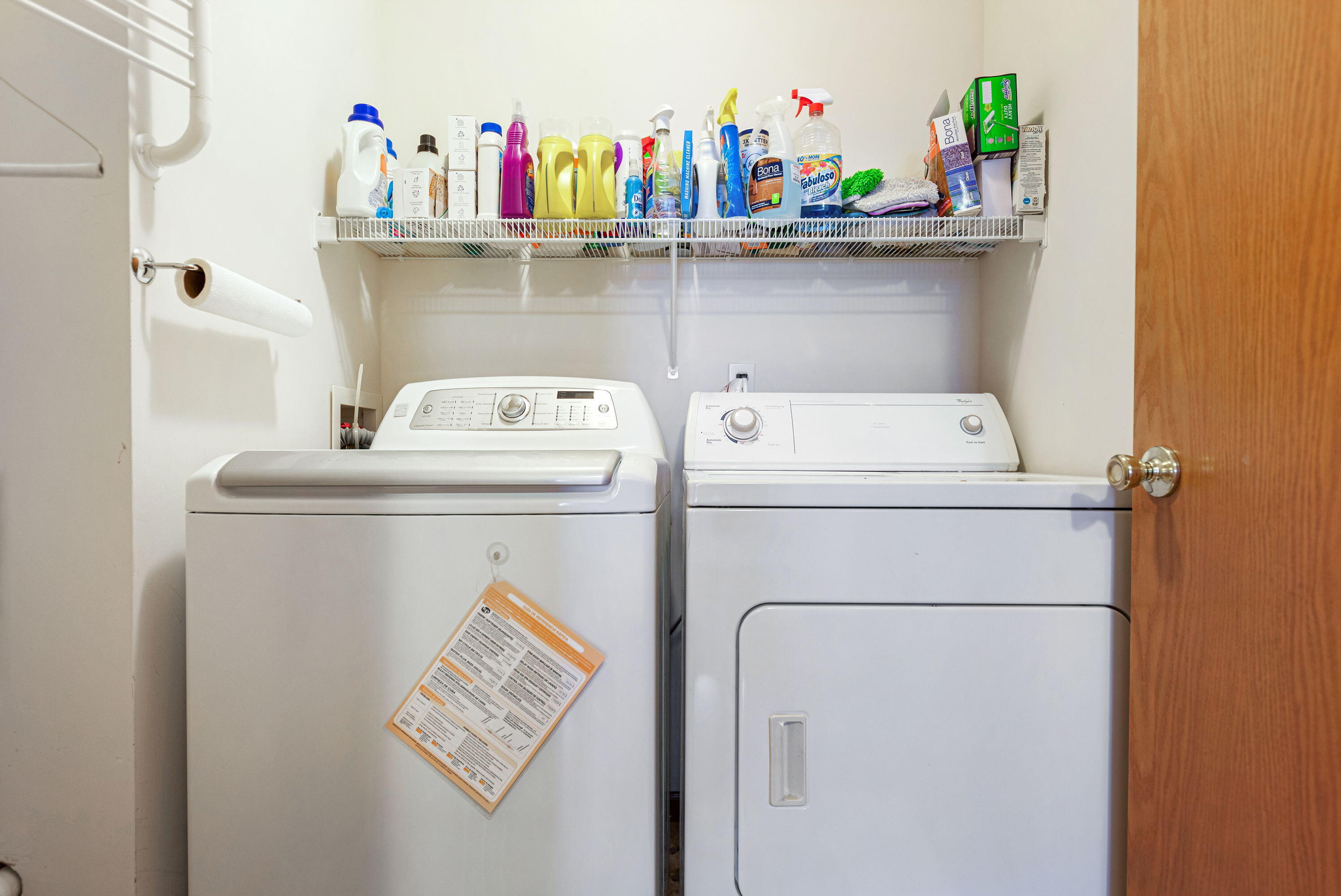 162 Indian Rdg Drive Michigan City, IN 46360 - Photo 15 of 17 a utility room with dryer and washer