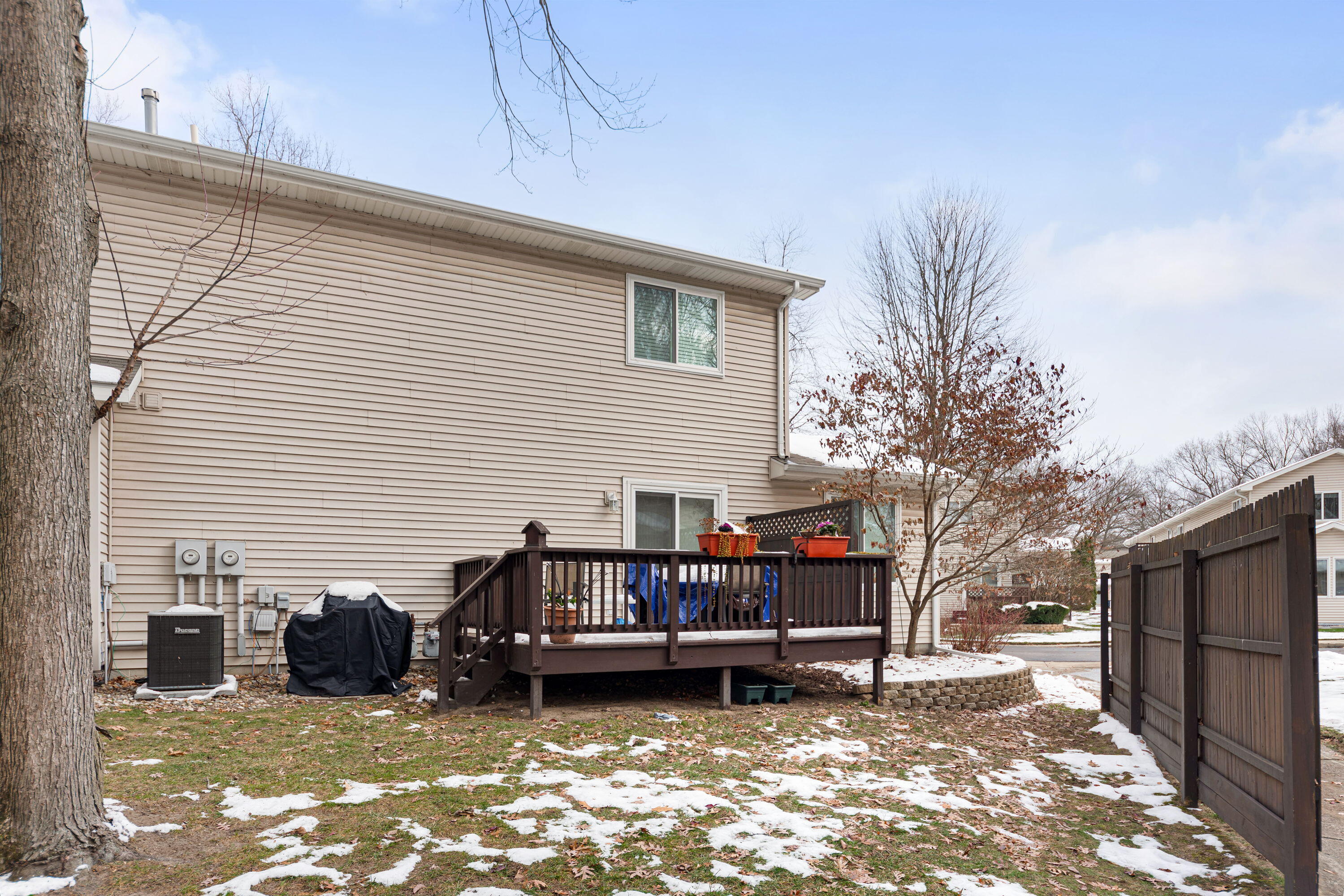 162 Indian Rdg Drive Michigan City, IN 46360 - Photo 17 of 17 a view of a house with backyard and sitting area