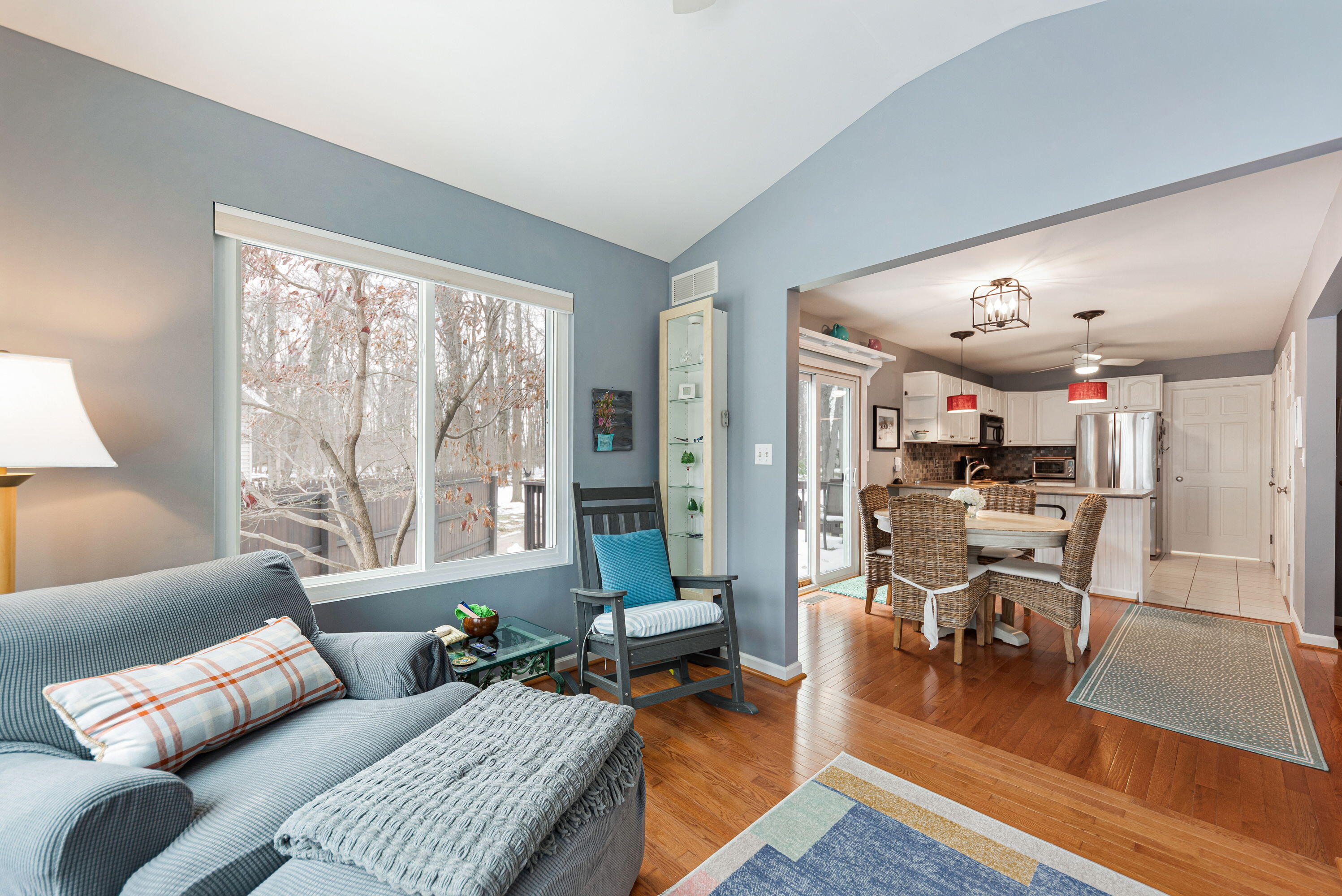 162 Indian Rdg Drive Michigan City, IN 46360 - Photo 7 of 17 a living room with furniture and a large window