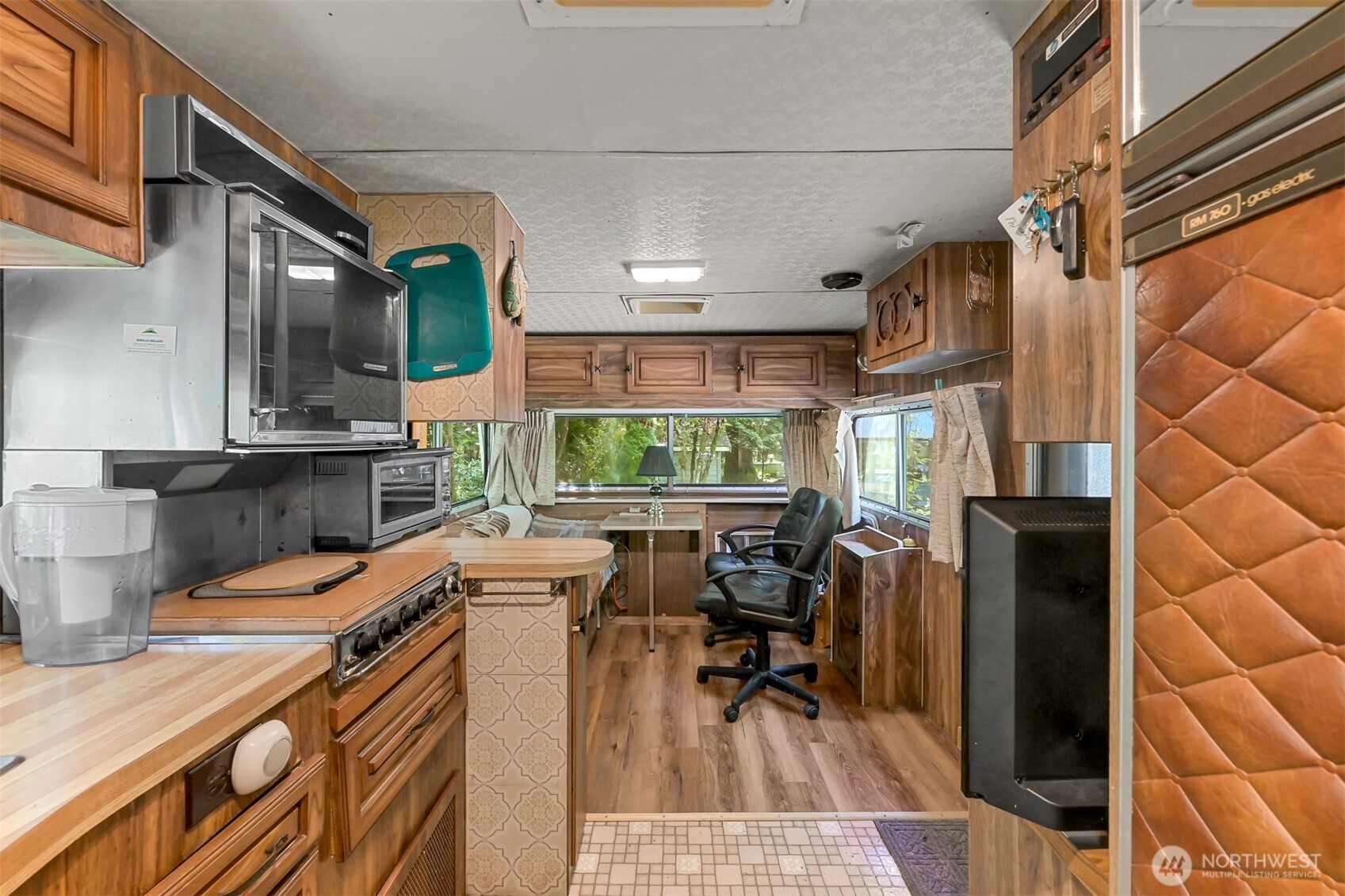 3013 Tower Road Maple Falls, WA 98266 - Photo 6 of 38 a view of a dining room with furniture window and outside view
