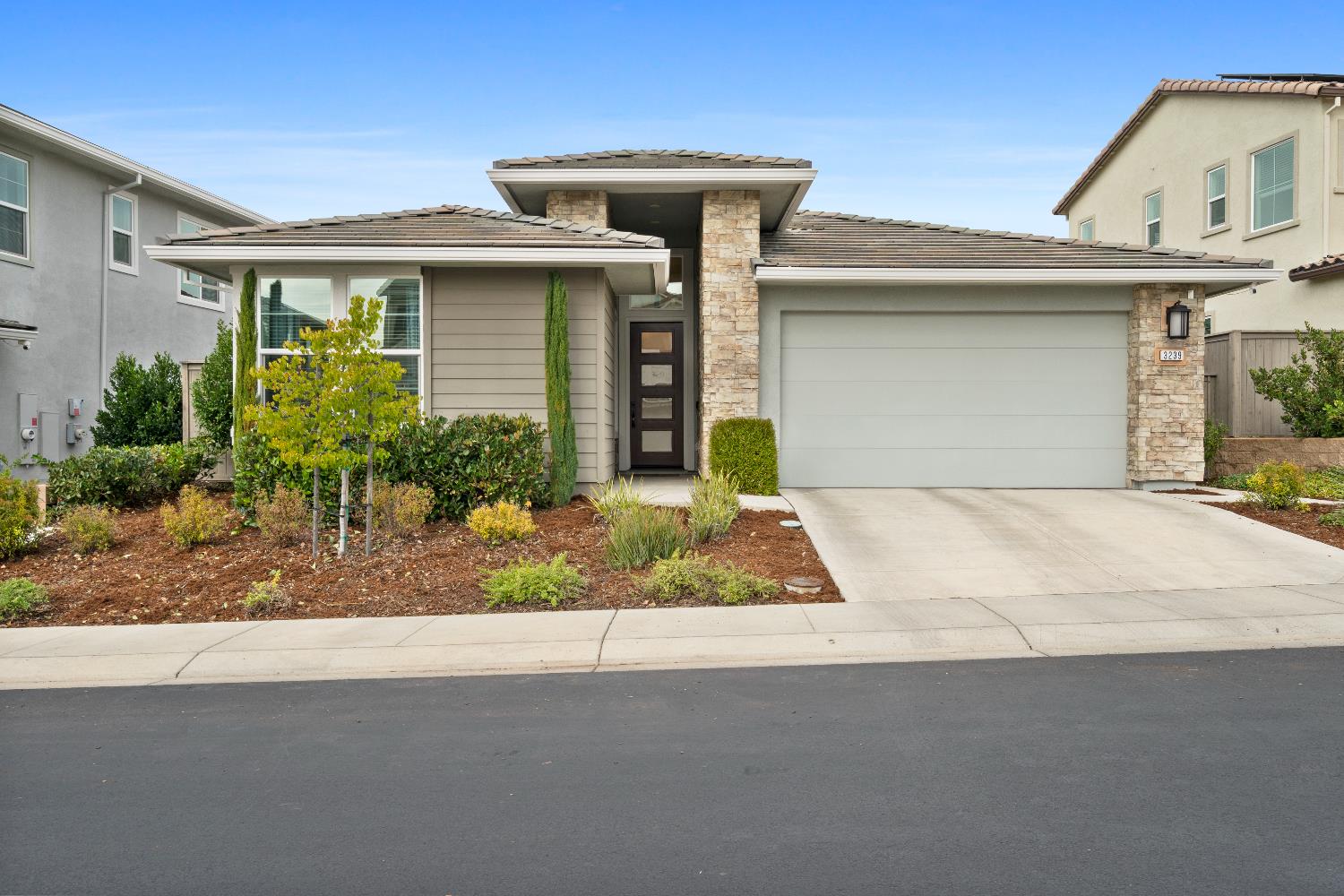 front view of a house