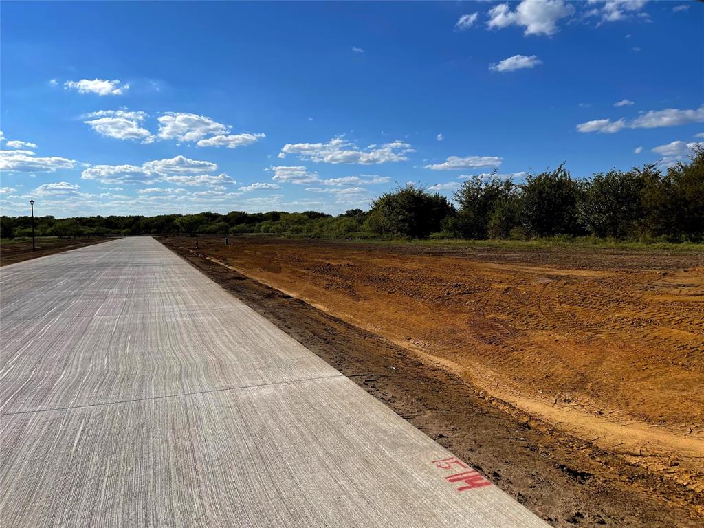 720 Vest Lane Pilot Point, TX 76258 - Photo 8 of 8 Concrete road. Image was taken before homes broke ground in this community.