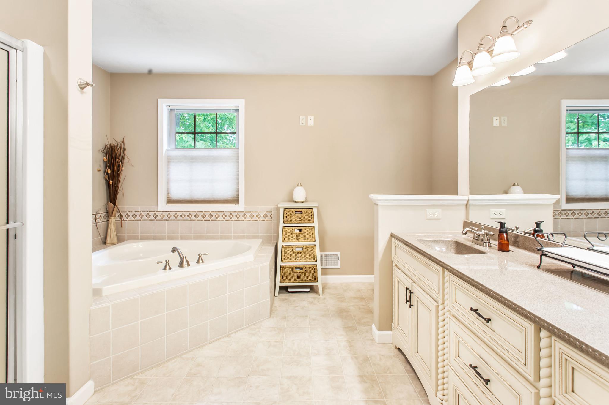 216 Blooming Grove Road Hanover, PA 17331 - Photo 38 of 60 a spacious bathroom with a tub sink and mirror