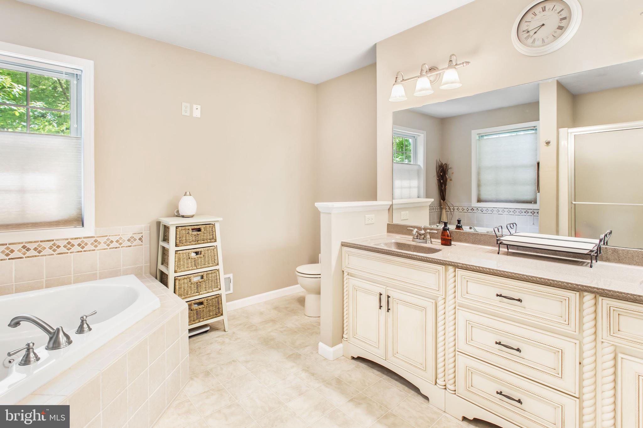 216 Blooming Grove Road Hanover, PA 17331 - Photo 40 of 60 a spacious bathroom with a bathtub sink and mirror