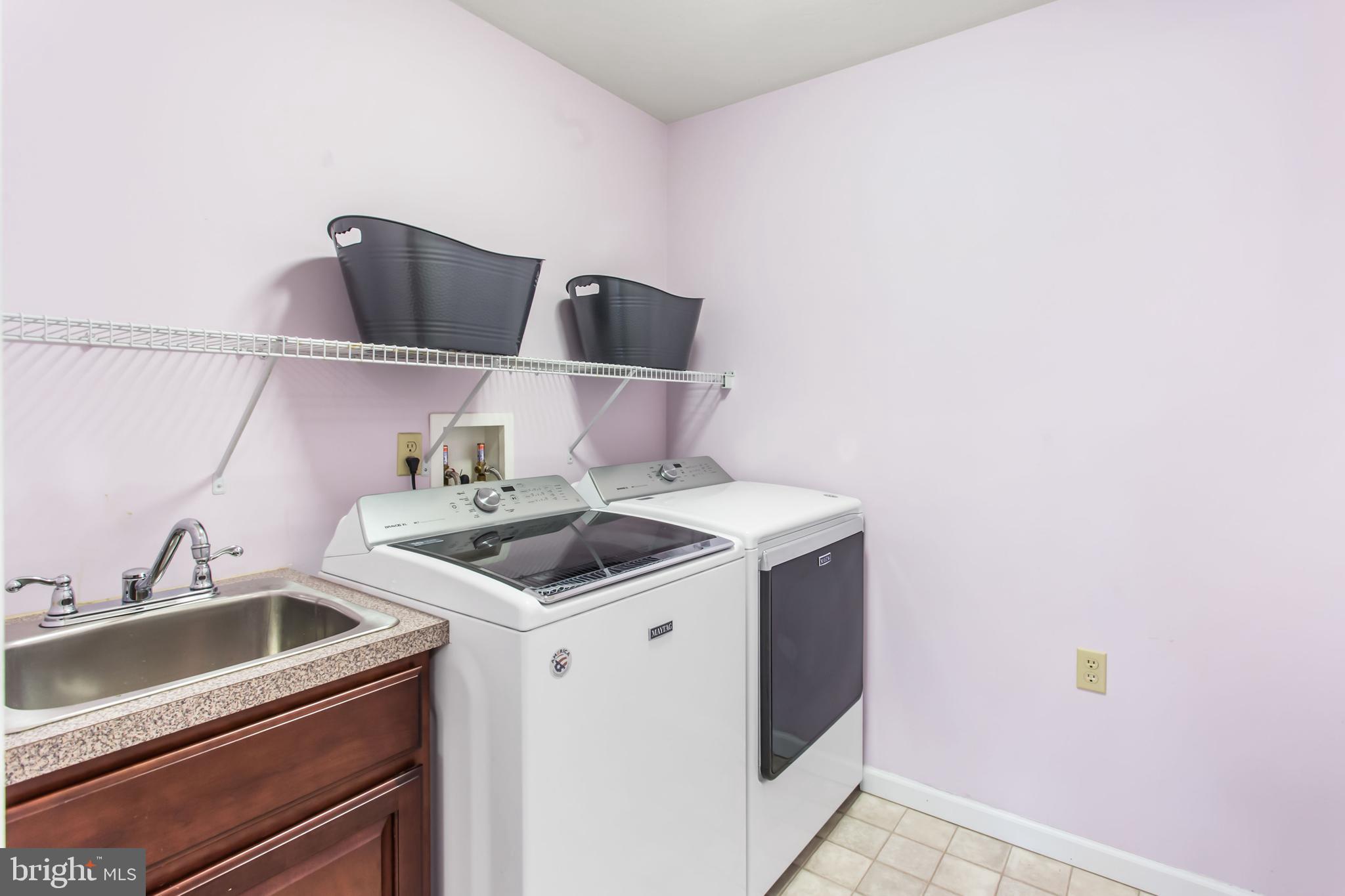 216 Blooming Grove Road Hanover, PA 17331 - Photo 47 of 60 a utility room with dryer and sink
