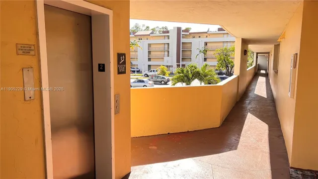 a car parked in front of a building