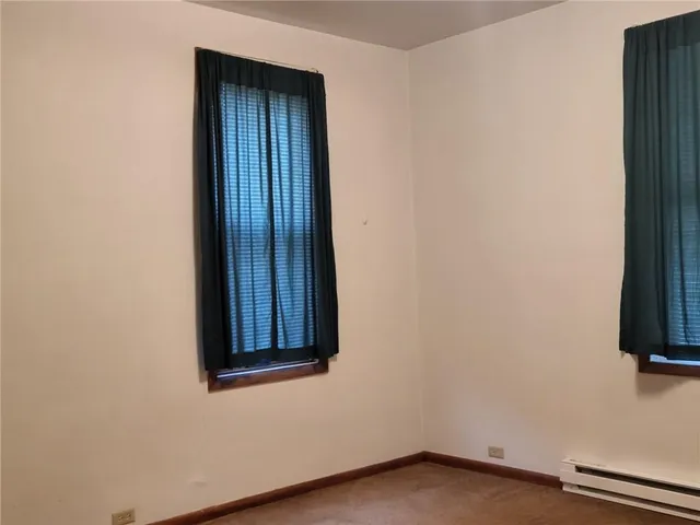 a view of an front door