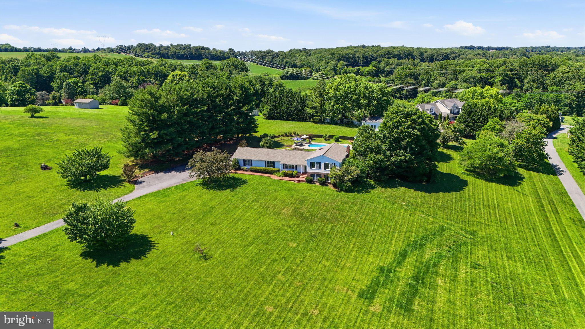 3814 Boteler Road Mount Airy, MD 21771 - Photo 48 of 61 Aerial Front