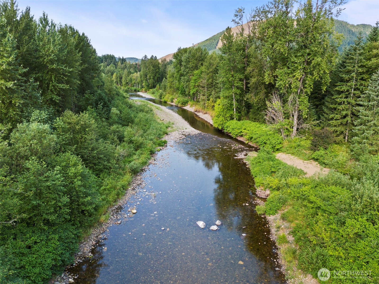 841 West Main Morton, WA 98356 - Photo 20 of 27 a view of a street with a yard