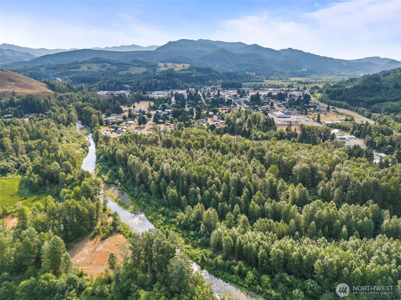 841 West Main Morton, WA 98356 - Photo 8 of 27 an aerial view of residential house and green space