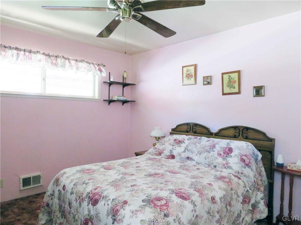 2153 Aster Road Bethlehem, PA 18018 - Photo 8 of 25 Bedroom with HW under carpet, closet and ceiling f