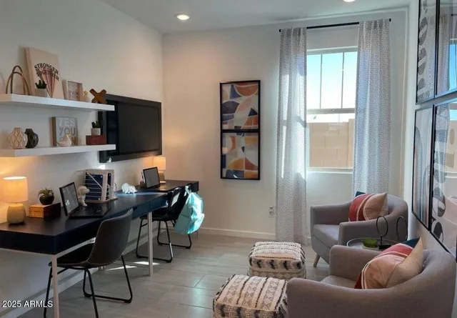 a view of front door