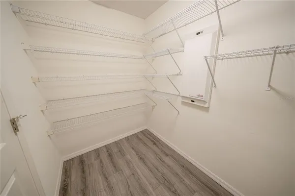 a view of walk in closet