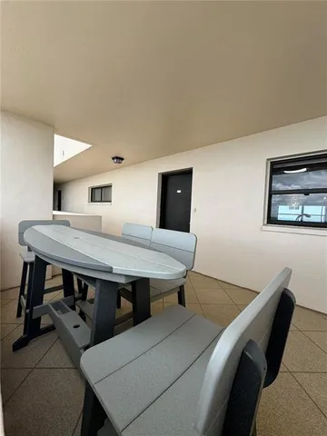 a room with furniture and window