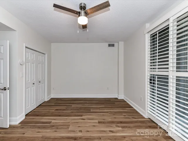 wooden floor in an empty room