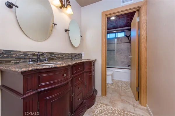 a view of a patio with couches table and chairs